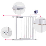 Adjusted Baby Pet Child Safety Security Gate Auto Swing Door