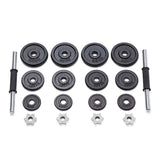 20KG Cast Iron Dumbbell Set Weight Dumbbells Home Gym Training Fitness BarBell Case - Extra Image