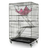 3 Level Rabbit Bird Cage Ferret Parrot Aviary Cat Rat Aviary Budgie Hamster Pet Cages Castor XL