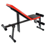 Adjustable Sit Up Weight FID Bench Fitness Flat Incline Decline Press Gym Home - Top-Down View