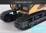 HUINA 1/14 16CH RC Broken Drill Drilling Excavator Construction Vehicle Toy Gift