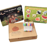 Tiny Walkers Montessori Quiet & Busy Learning Book