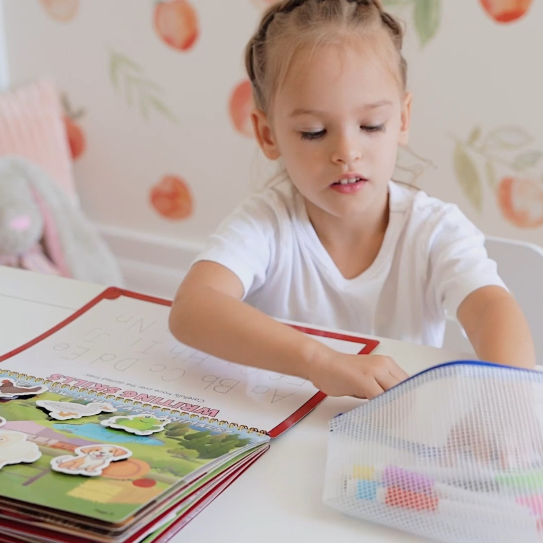 Tiny Walkers Montessori Quiet & Busy Learning Book