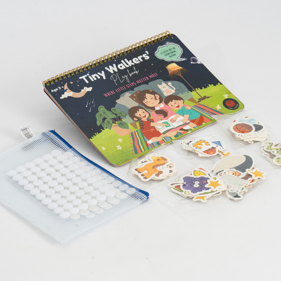 Tiny Walkers Montessori Quiet & Busy Learning Book