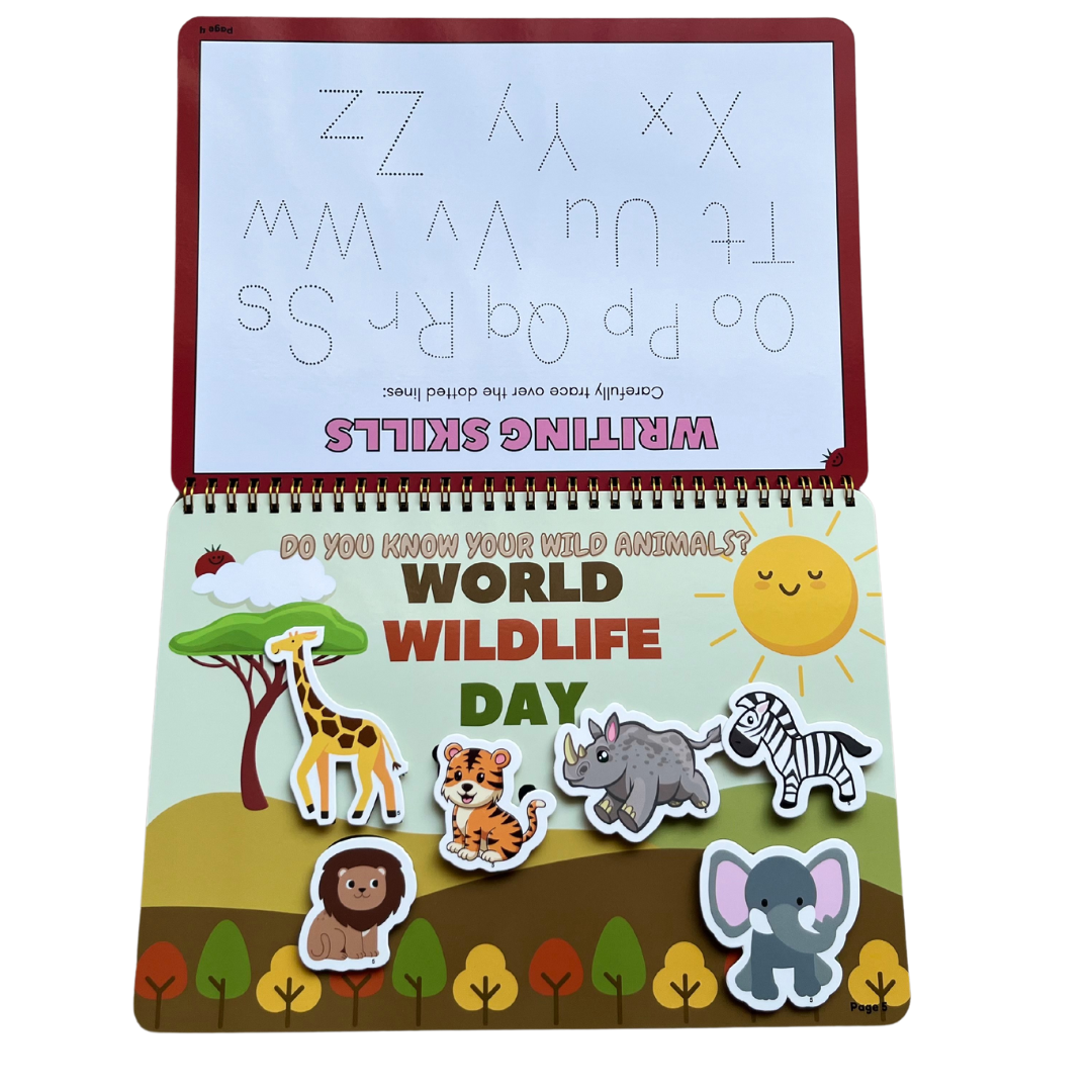 Tiny Walkers Montessori Quiet & Busy Learning Book