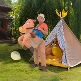 COWBOY Fancy Dress Inflatable Suit -Fan Operated Costume - 45-Degree Angle