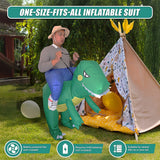 DINO Fancy Dress Inflatable Suit -Fan Operated Costume - Extra Image