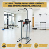 AB Power Tower Dip Chin Push Up Home Gym MultiStation - Extra Image