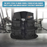 40LBS Weighted Weight Gym Exercise Training Sport Vest