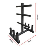 Olympic Weight Tree Bar Rack Holder Storage - Extra Image