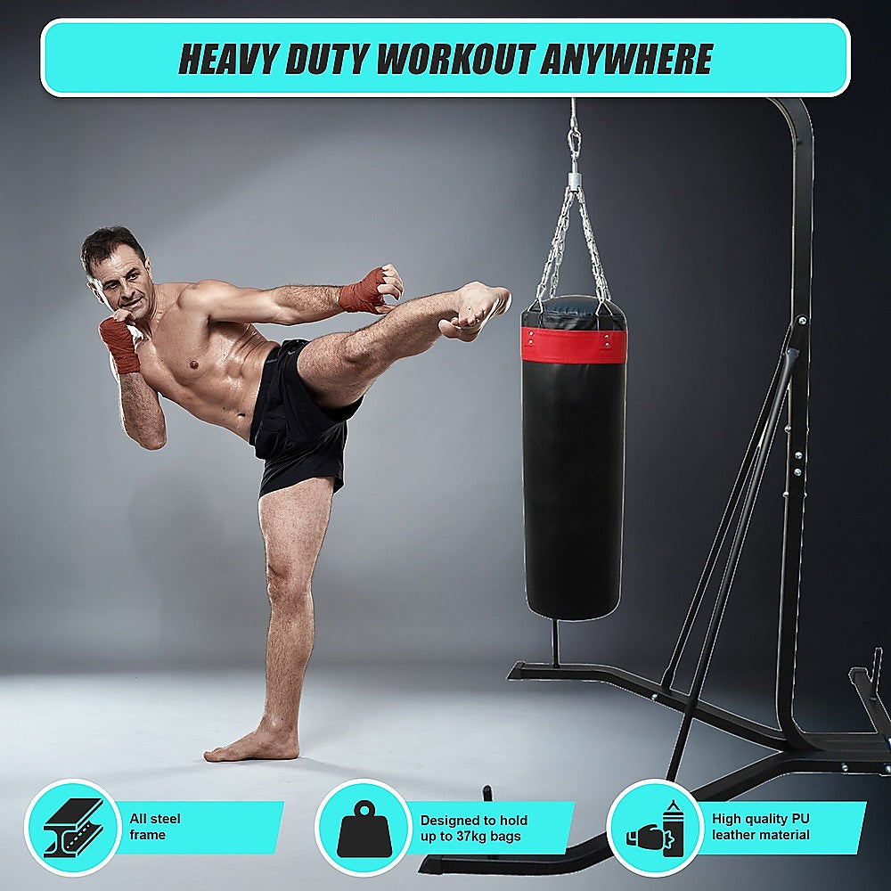 Freestanding 37kg Punching Bag Filled Heavy Duty