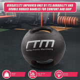 10kg Double-Handled Rubber Medicine Core Ball