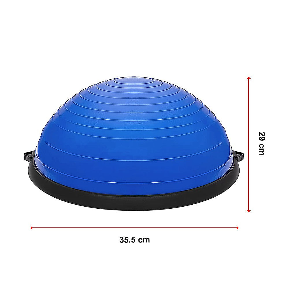 Gym Balance Core Ball with Resistance Strap