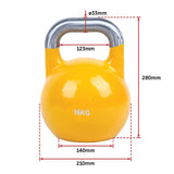 16KG Pro-Grade Steel KettleBell