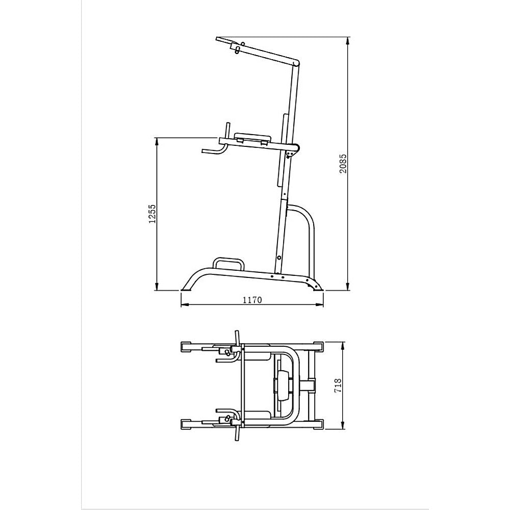 Power Tower Chin Up Dip Pull Push Up Machine