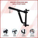 Boxing Punching Bag Wall Pivot Rack