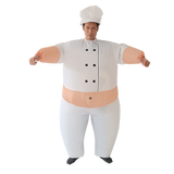 CHEF Fancy Dress Inflatable Suit -Fan Operated Costume