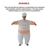 CHEF Fancy Dress Inflatable Suit -Fan Operated Costume - Extra Image