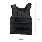 20Kg Adjustable Weighted Training Vest