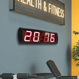 Digital Timer Interval Fitness Clock - Front View