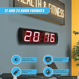 Digital Timer Interval Fitness Clock - Low Angle