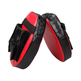 2 x Thai Boxing Punch Focus Gloves Kit Training Red & Black