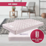 PALERMO Single Bed Mattress - Low Angle