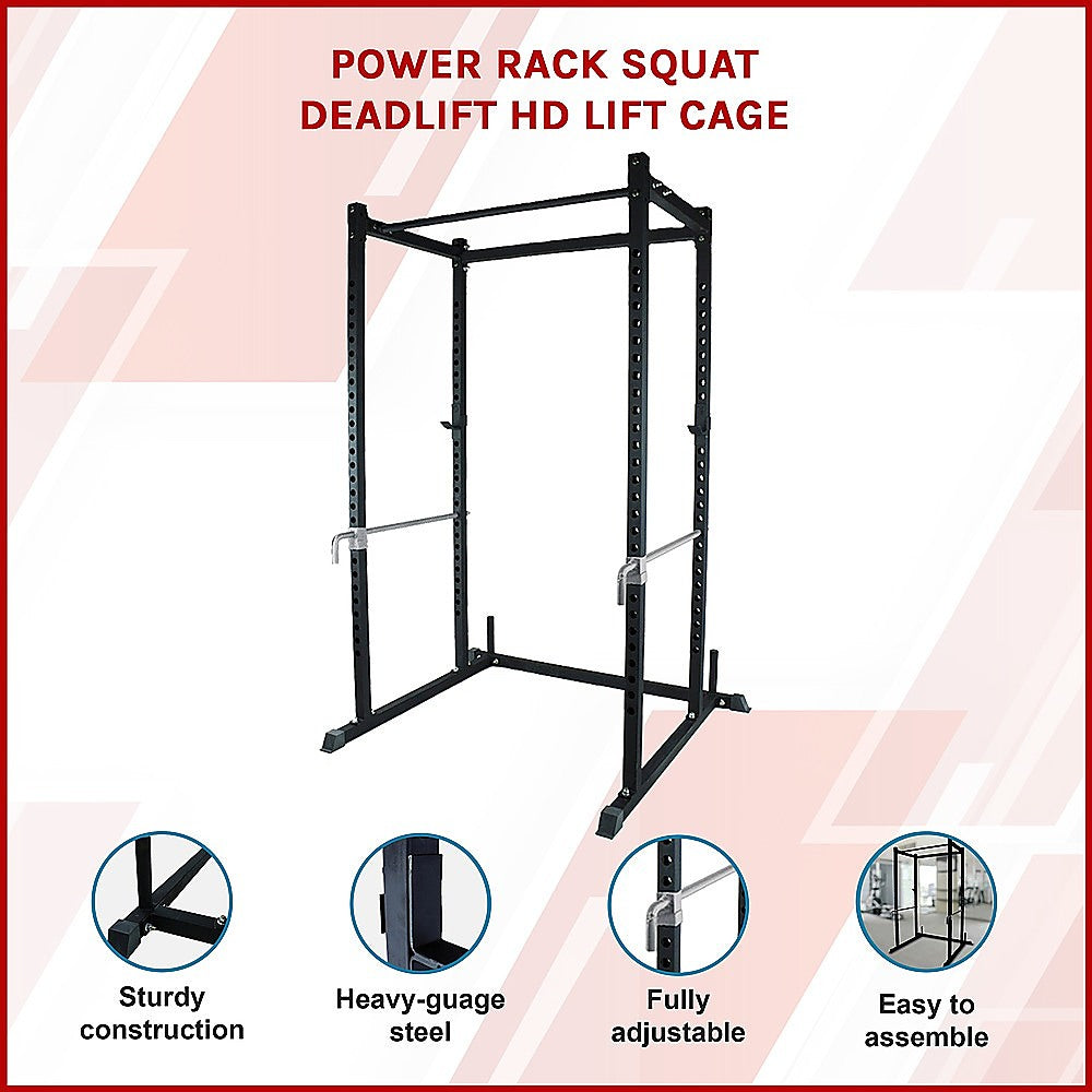 Power Rack Squat Deadlift HD Lift Cage