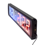 6 Digit Digital Timer Interval Fitness Clock - Top-Down View