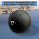 25kg Slam Ball No Bounce Crossfit Fitness MMA Boxing BootCamp