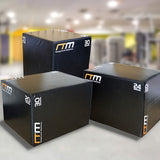 3 IN 1 Foam Plyo Games Plyometric Jump Box - Extra Image