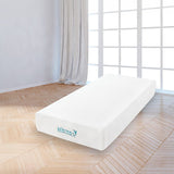 Palermo Single 25cm Gel Memory Foam Mattress - Dual-Layered - CertiPUR-US Certified