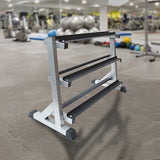 3 Tier Dumbbell Rack for Dumbbell Weights Storage - Front View