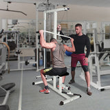 Home Fitness Multi Gym Lat Pull Down Workout Machine Bench Exercise - Front View