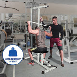 Home Fitness Multi Gym Lat Pull Down Workout Machine Bench Exercise - Extra Image