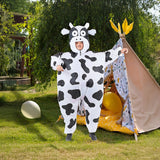 Cow Fancy Dress Fan Inflatable Costume Suit - 45-Degree Angle