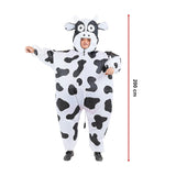 Cow Fancy Dress Fan Inflatable Costume Suit - Extra Image