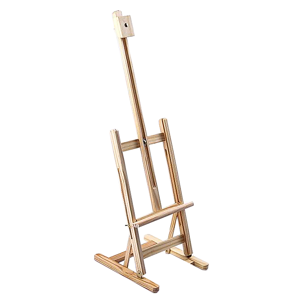 Tabletop Easel Wood Studio H-Frame Artist Art Display Painting Shop Tripod Stand Wedding