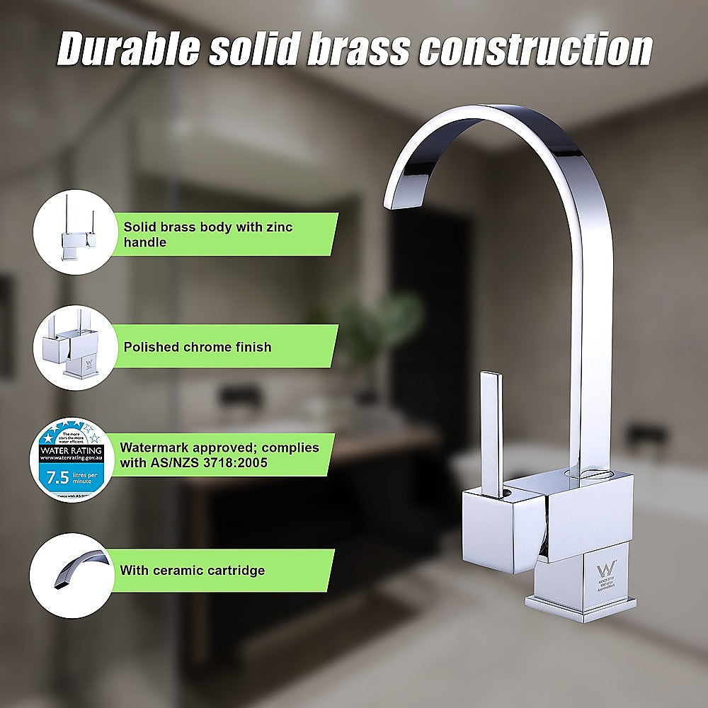 Basin Mixer Tap Faucet -Kitchen Laundry Bathroom Sink