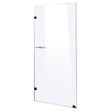 800 x 2000mm Frameless 10mm Safety Glass Shower Screen