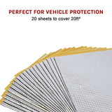 Sound Deadening Dead Mat 20 Sheets 20sq.ft Car Vibration Proofing