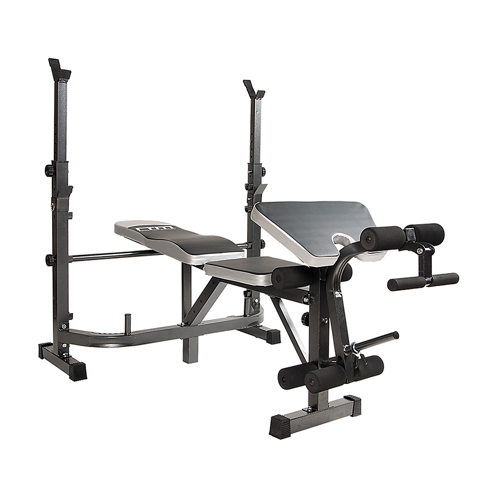 Multi Station Home Gym Weight Bench Press Leg Equipment Set Fitness Exercise