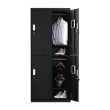 Four-Door Office Gym Shed Storage Locker