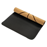 Natural Cork TPE Yoga Mat Sports Eco Friendly Exercise Fitness Gym Pilates