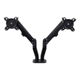 Dual Screen Gas-strut Monitor Stand Mount Desktop Bracket for LED/LC