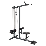 Lat PullDown Low Row Fitness Machine - 45-Degree Angle