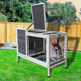 Rabbit Bunny Cage Hutch Pet Cages Enclosure