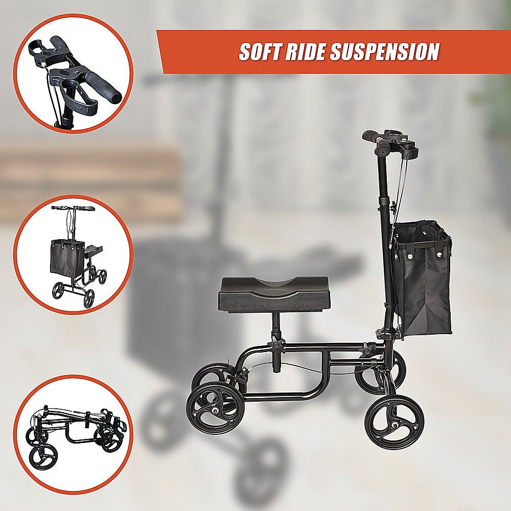 Knee Walker Scooter Mobility Alternative Crutches Wheelchair Portable