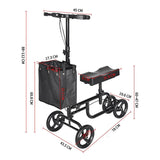 Knee Walker Scooter Mobility Alternative Crutches Wheelchair Portable