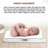 Electronic Digital Baby Scale Weight Scales Monitor Tracker Pet